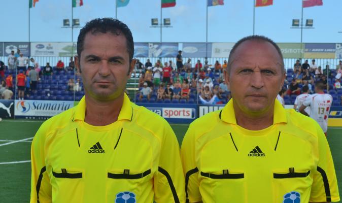 MiniEURO 2014: Nicolae Chis si Gheorghe Ciule arbitreaza la al patrulea turneu continental consecuti
